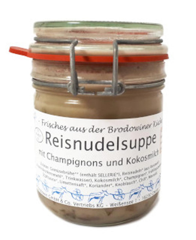 Produktfoto zu vegane Reisnudelsuppe