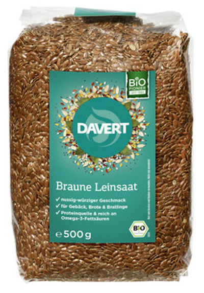 Produktfoto zu Leinsamen, 500 g