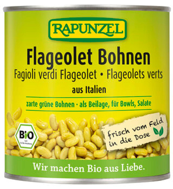 Produktfoto zu Flageolet Bohnen in der Dose