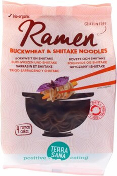 Produktfoto zu Ramen Buchweizen mit Shiitake