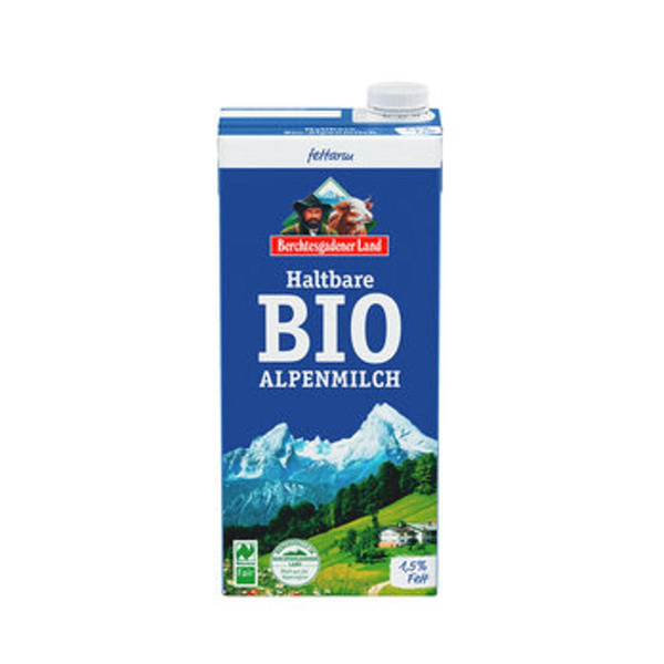 Produktfoto zu BGL H-Milch1,5%, 12x1Ltr