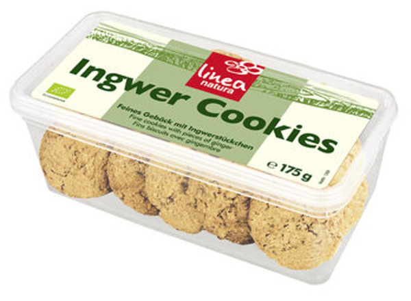 Produktfoto zu Kekse, Ingwer Cookies, 175 g