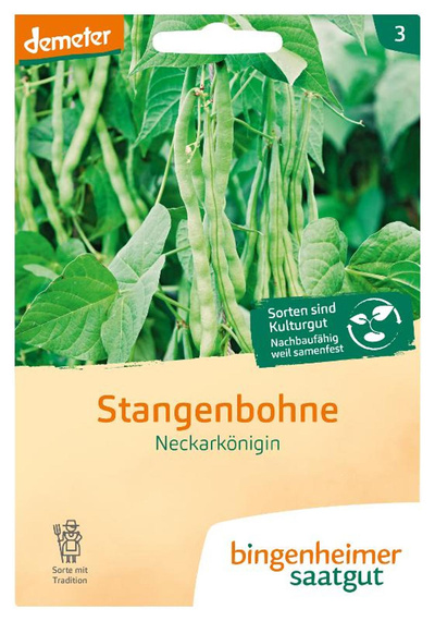 Produktfoto zu Saatgut Stangenbohne