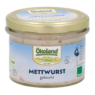 Produktfoto zu Gourmet Mettwurst gekocht, 160 g