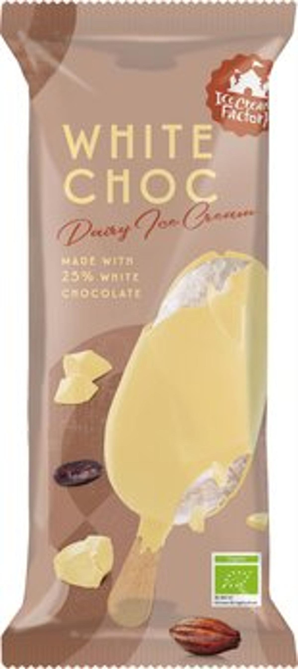 Produktfoto zu Stieleis Weißer Schoko Riese  120ml