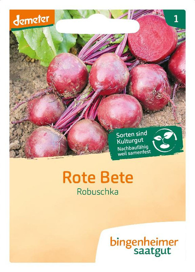 Produktfoto zu Saatgut Rote Bete