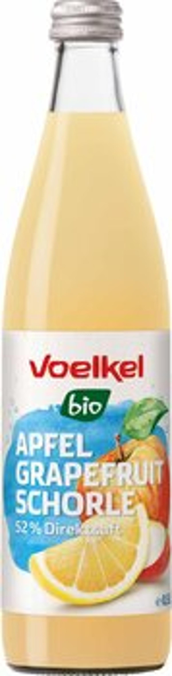 Produktfoto zu Apfel-Grapefruit Schorle, 0,5 l Voelkel