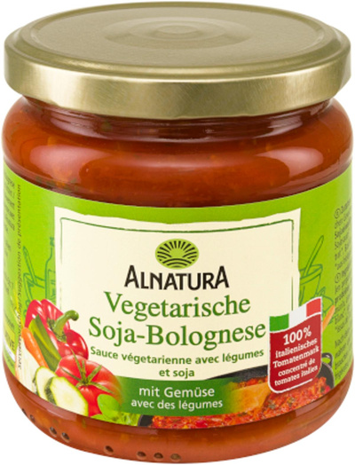 Produktfoto zu Vegetarische Soja Bolognese