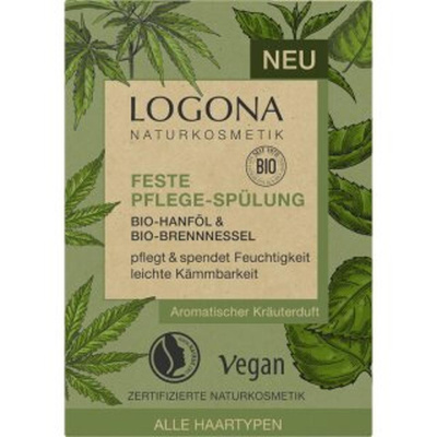 Produktfoto zu Feste Pflege Spülung Hanf & Brennnessel