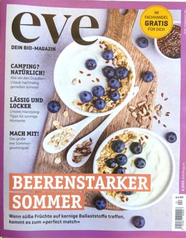 Produktfoto zu Zeitschrift "Eve" Juli_August