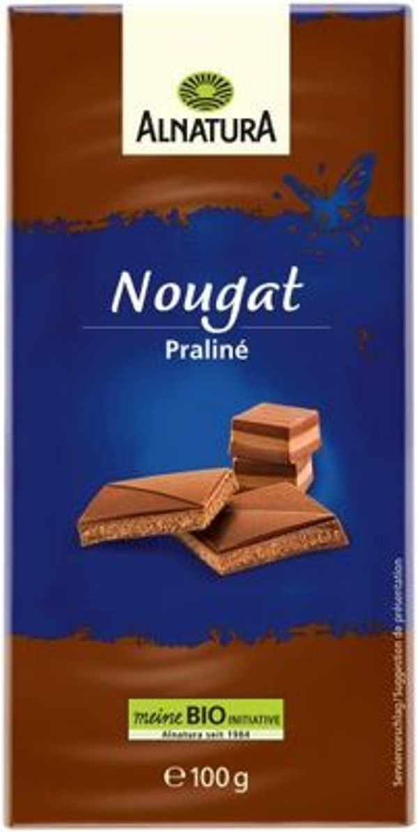 Produktfoto zu Nougat Schokolade 100 g
