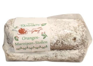 Produktfoto zu Orange-Marzipan-Stollen, 190 g
