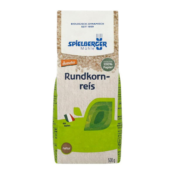 Produktfoto zu Rundkornreis, natur 500 g
