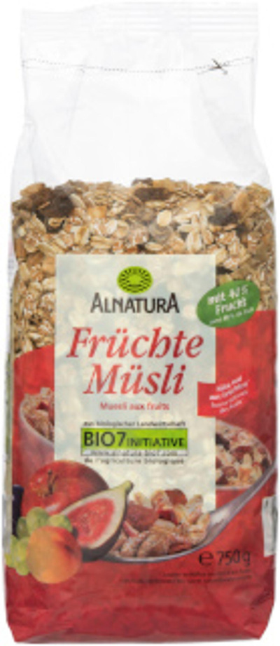Produktfoto zu Früchte Müsli, 750 g