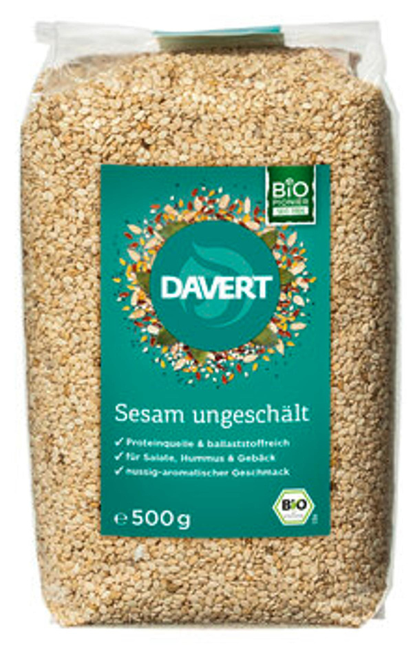 Produktfoto zu Sesam, ungeschält, 500 g