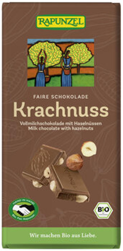 Produktfoto zu Krachnuss Vollmilch Schokolade