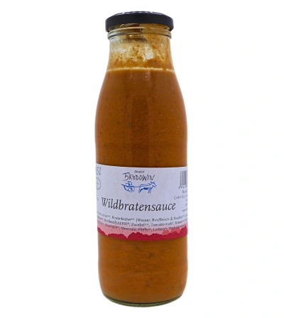 Produktfoto zu Wildbratensauce, 0,5 l
