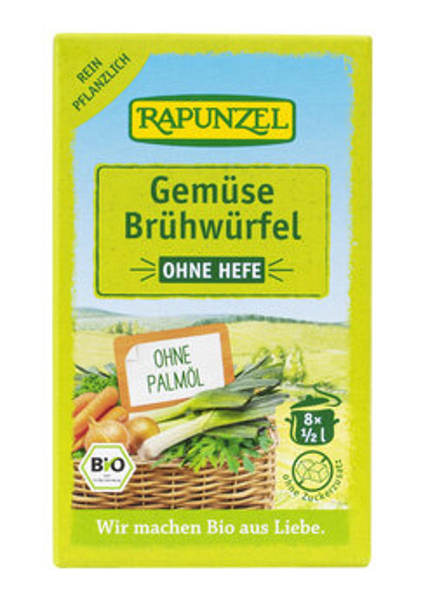Produktfoto zu Gemüse Brühwürfel ohne Hefe