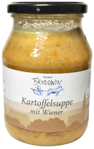 Produktfoto zu Kartoffelsuppe mit Wiener, 450 ml