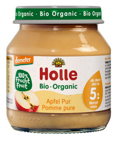 Produktfoto zu Apfel pur 125 g Holle