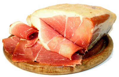 Produktfoto zu Schweineschinken, geräuchert, ca 100 g