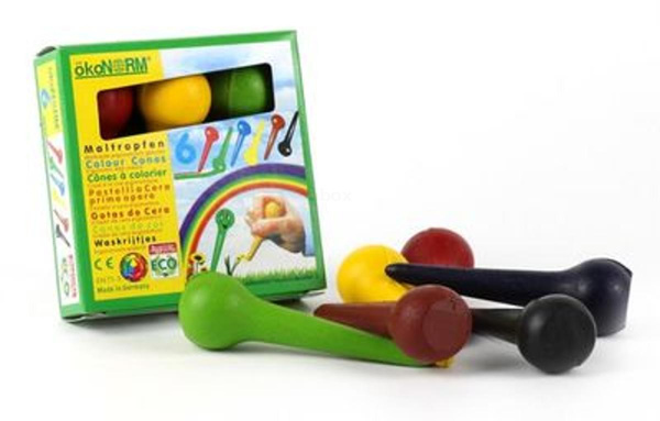 Produktfoto zu Maltropfen Wachsmalstifte