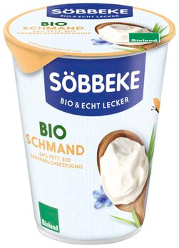 Produktfoto zu Schmand 24% Fett, 200 g, Söbbeke
