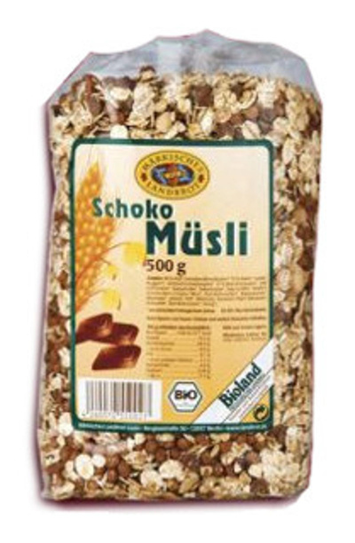Produktfoto zu Schoko Müsli 750g