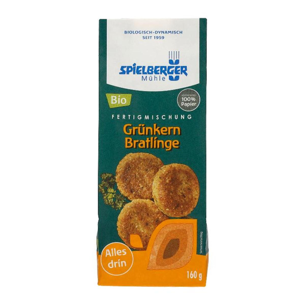 Produktfoto zu Grünkern Burger, 160 g