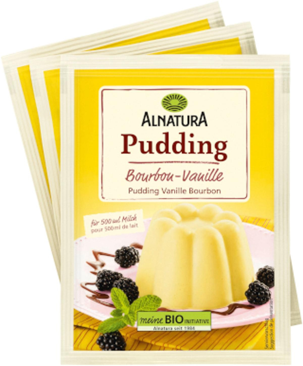 Produktfoto zu Vanillepudding 3 x 40 g
