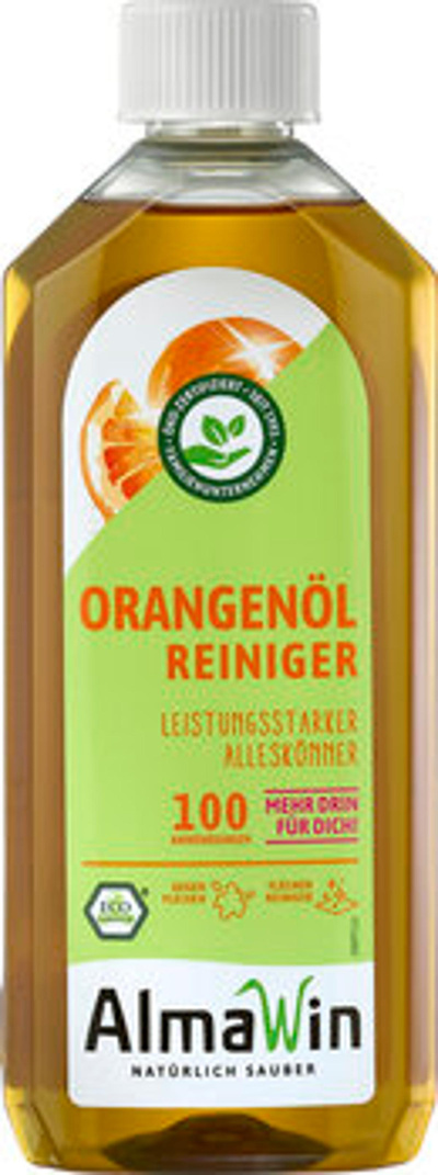 Produktfoto zu Orangenöl Reiniger, 500 ml, AlmaWin