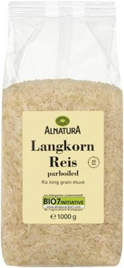 Produktfoto zu Langkorn Reis parboiled 1 kg