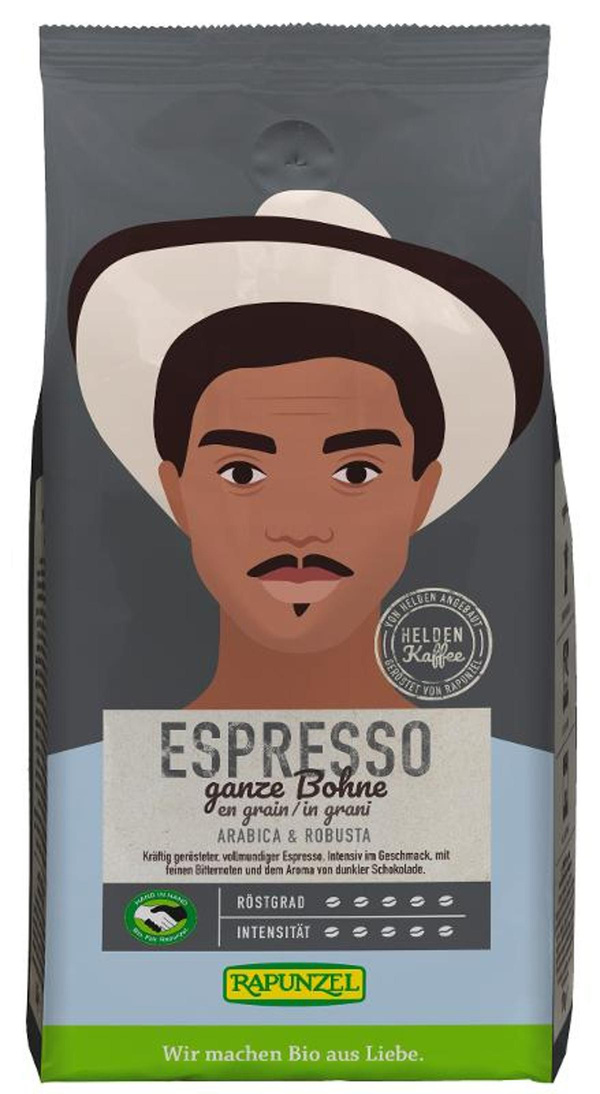 Produktfoto zu Heldenkaffee Espresso, ganze Bohne