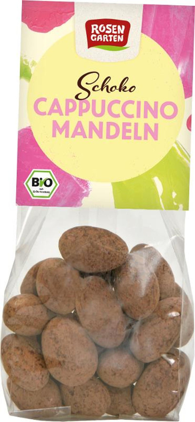 Produktfoto zu Schoko Cappuccino Mandeln, 100 g, Rosengarten