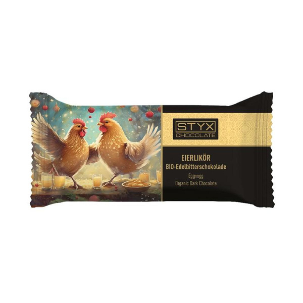 Produktfoto zu Edelbitterschokolade Eierlikör 70 g