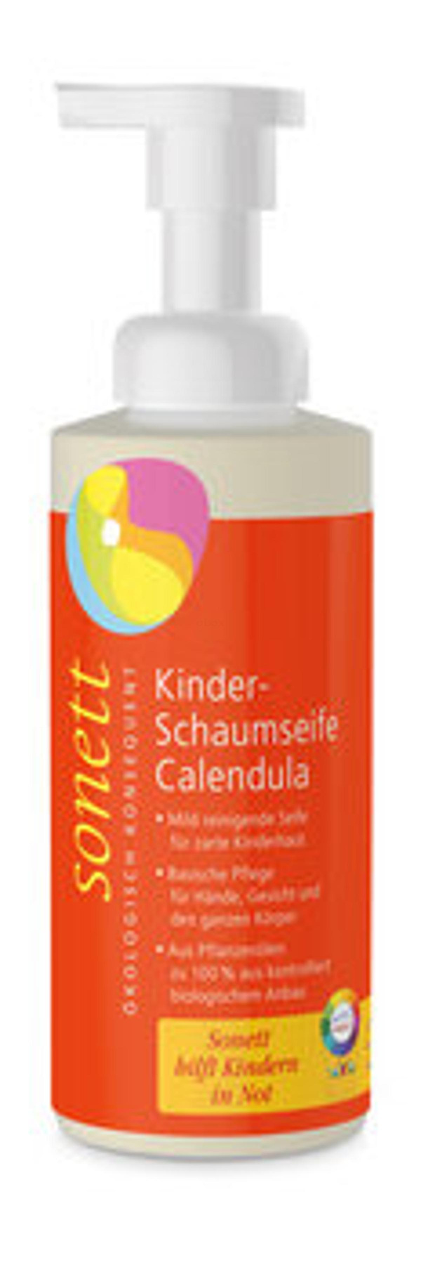 Produktfoto zu Kinder Schaumseife Calendula, 200 ml, Sonett