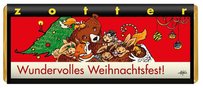 Produktfoto zu Wundervolles Weihnachtsfest Cheescake 70 g, Zotter