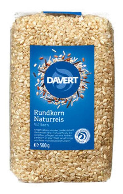 Produktfoto zu Reis, Rundkorn, natur, 500 g