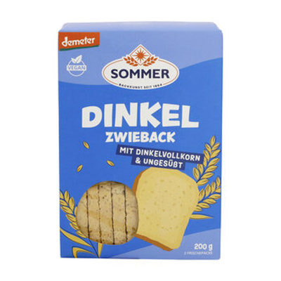 Produktfoto zu Dinkel Zwieback 200 g