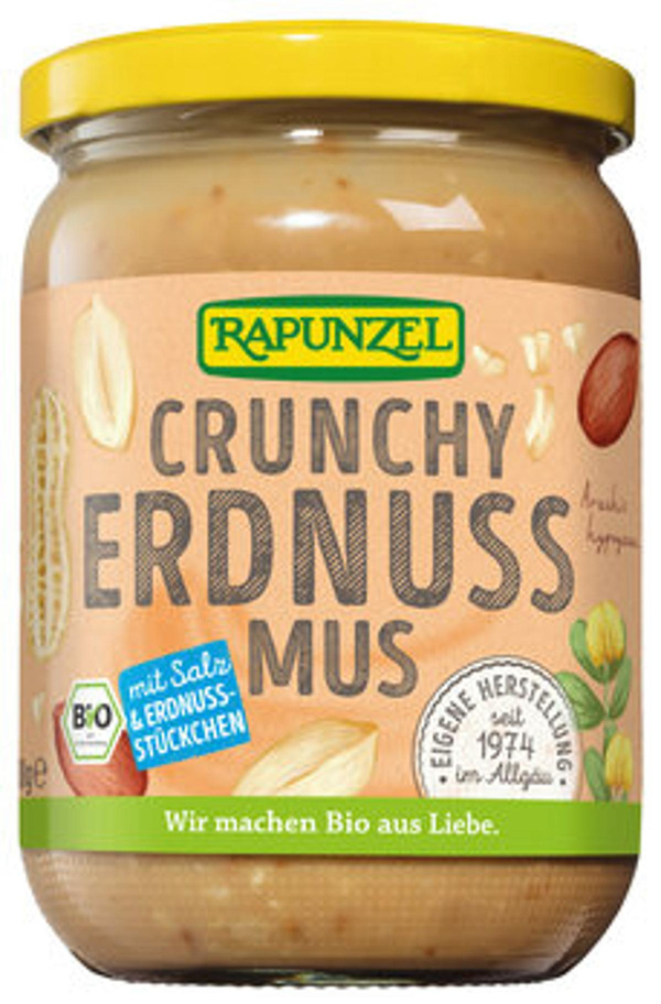 Produktfoto zu Erdnussmus Crunchy mit Salz
