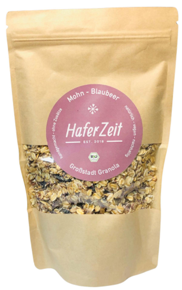 Produktfoto zu Granola Mohn-Blaubeer, 300 g