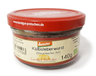 Produktfoto zu Kalbsleberwurst