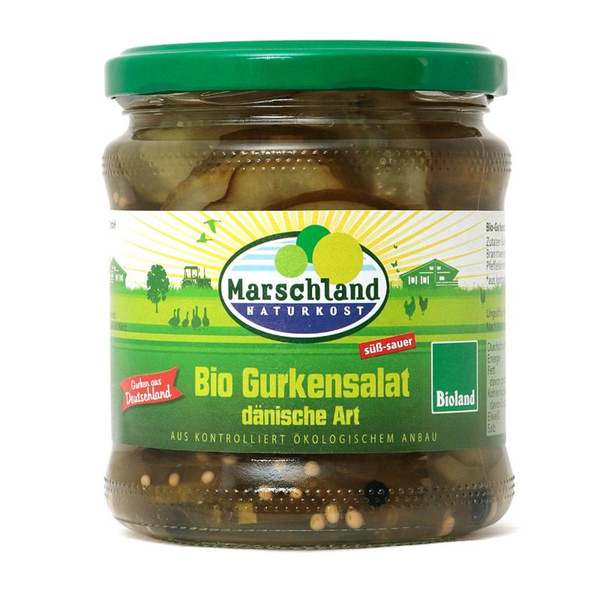 Produktfoto zu Gurkensalat dänische Art