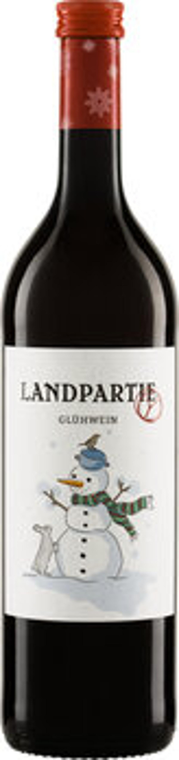 Produktfoto zu Glühwein Landpartie rot, 0,75 l, Weinimport Riegel