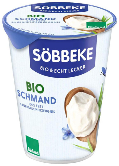 Produktfoto zu Schmand 24% Fett, 200 g, Söbbeke
