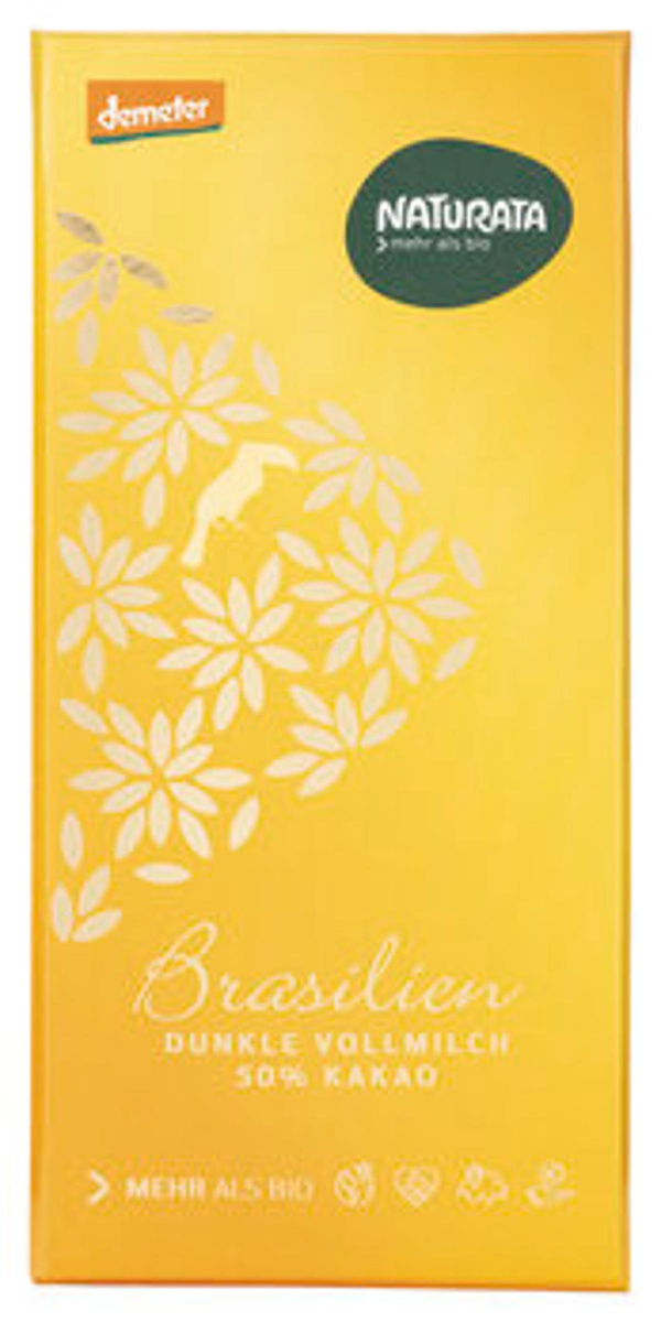 Produktfoto zu Dunkle Vollmilch Schokolade Brasilien, 50 %