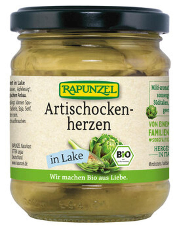 Produktfoto zu Artischockenherzen geviertelt, 200 g, Rapunzel