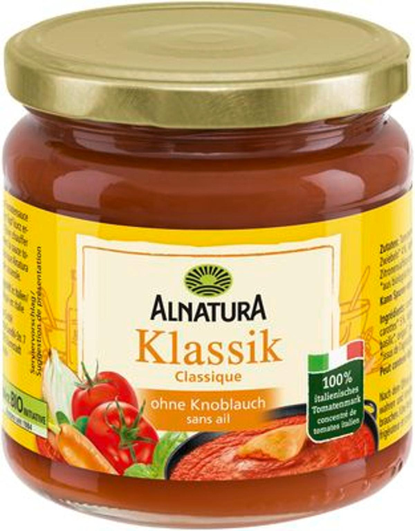 Produktfoto zu Tomatensauce Klassik, 350 ml
