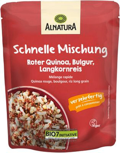 Produktfoto zu Roter Quinoa, Bulgur, Langkorn