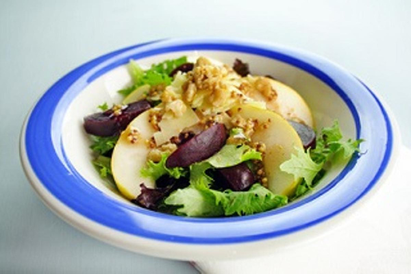 Produktfoto zu Rote Bete Birnen Salat